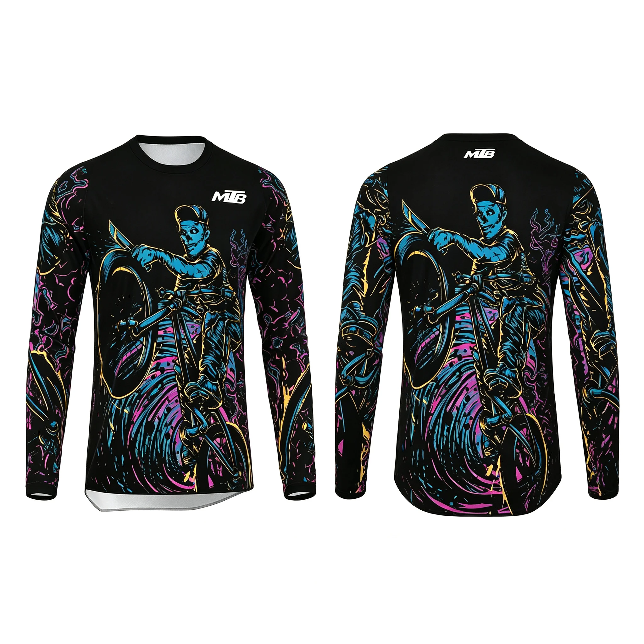 2026 Motocross Shirt Long Sleeve Men Jersey Off-Road Bicycle Racing T-Shirt Quick Mtb Jersey  Children's long-sleeve outdoor top