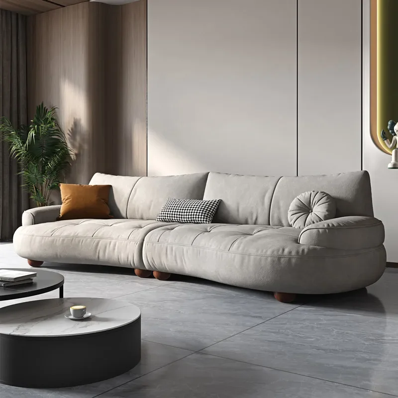 

Nordic Modern Sleep Living Room Sofa Filler Large Corner Lounge Living Room Sofa Cloud Minimalist Canape Salon Furniture