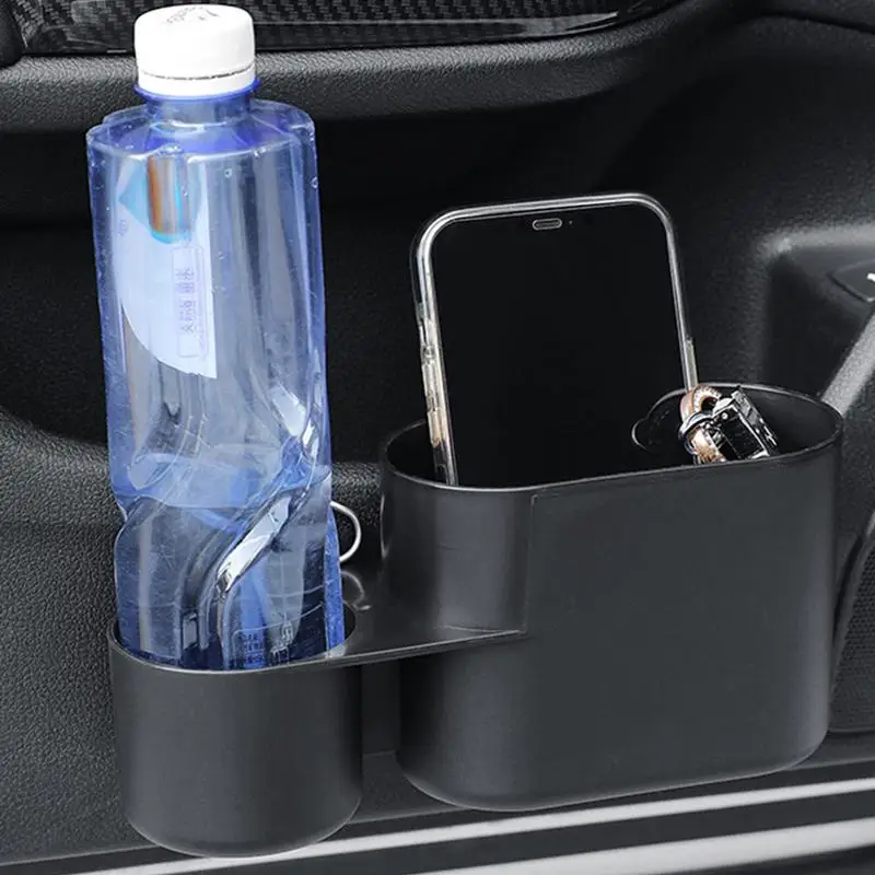 2 In 1 Car Cup Holder Multi-Functional Car Umbrella Storage Bucket Waterproof 2 In 1 Mini Car Accessory For Trash Containing