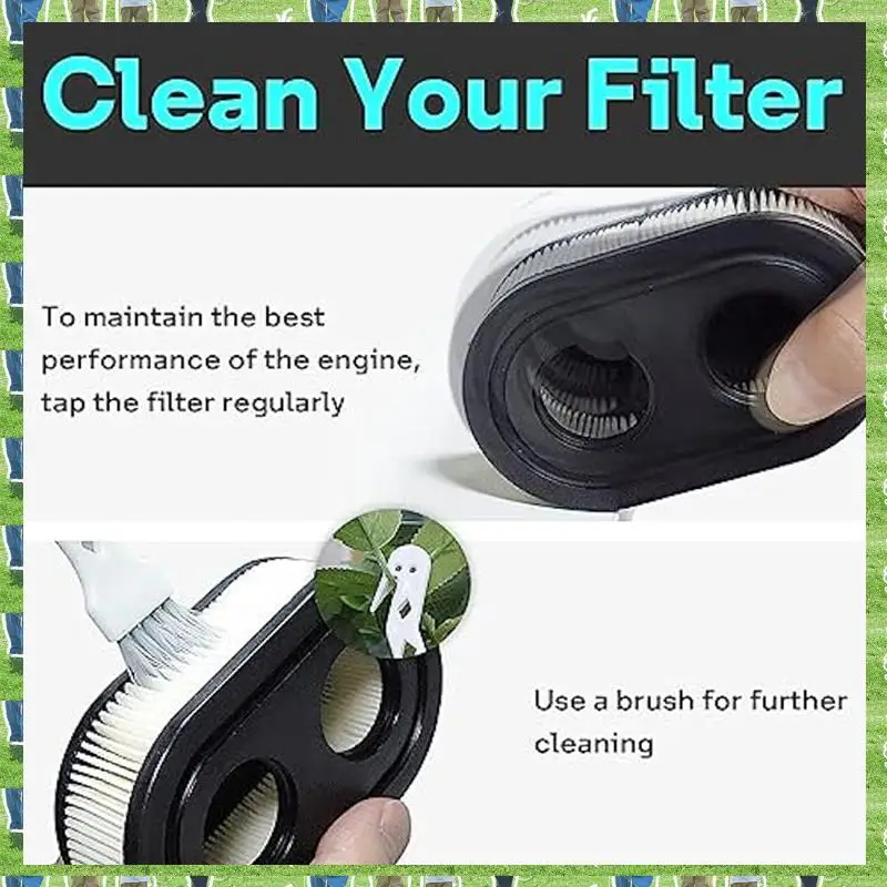 

FTS 4Pcs 593260 Air Cleaner Filter For Briggs And Stratton 550Ex 675Exi 725Exi Series, 798452 Air Cleaner Filter