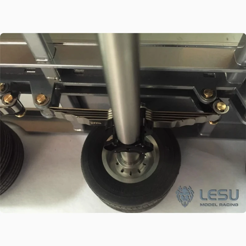 

Updated Suspension Kit Pneumatic Spare Parts For 1/14 Rc Lesu For Tamiyaya Man Hydraulic Tractors Trailers Remote Trucks