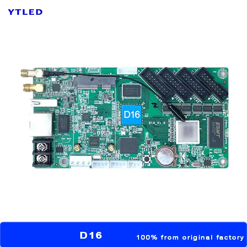 Asynchronous USB WIFI LED Controller Huidu D16 Asynch Full Color LED Screen Card HD-D16 Support 4G