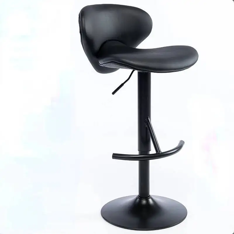

Modern rotating bar chairs, high stools, adjustable living room height, bar chairs, backrest, dining chairs, kitchen industrial