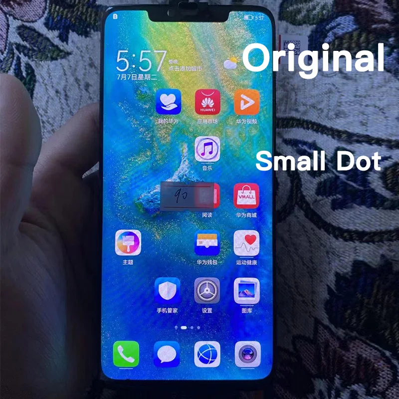 Tested Ori AMOLED Display For Huawei Mate 20 Pro LCD Display Touch Screen Digitizer Assembly Repair LCD with Small Dead Pixels