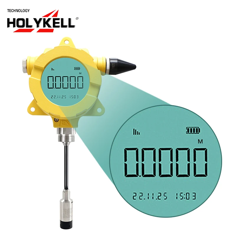 Holykell explosion proof lora nbiot water level sensor liquid