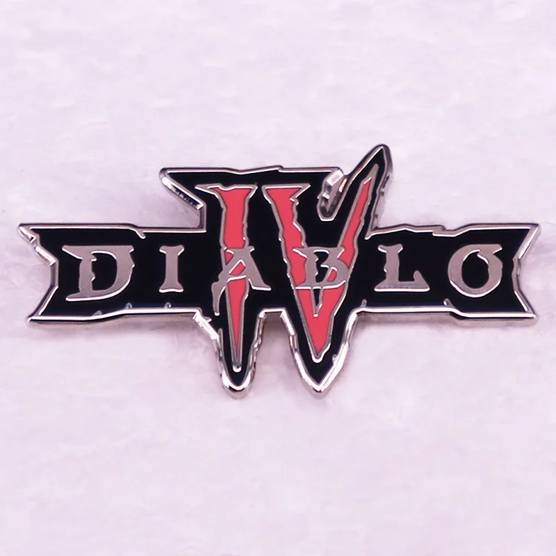 Diablo 4 Game Broche Badge Accessoire