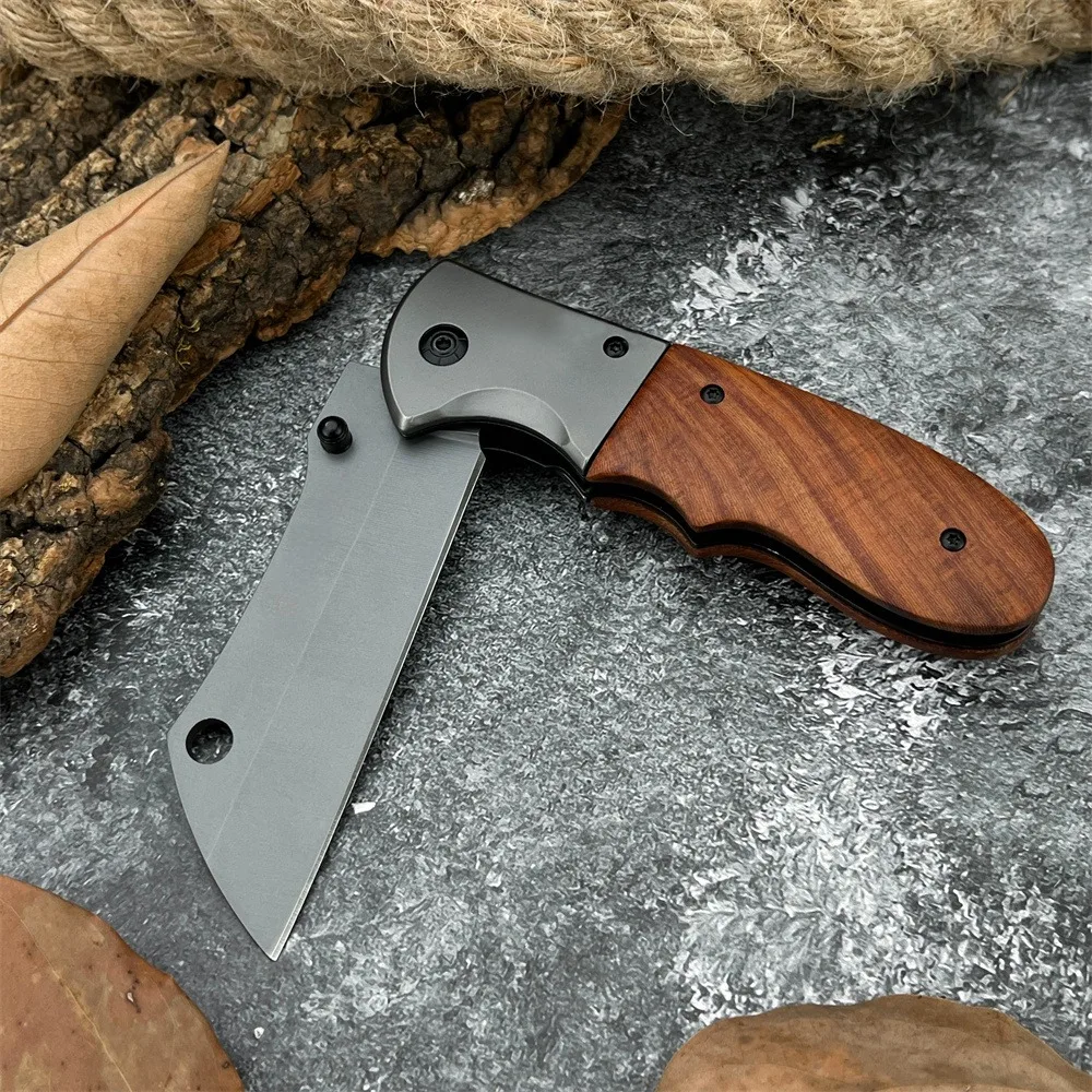 DA104 Мини Складной Нож 5Cr13Mov Лезвие Открытый Портативный Карманный Нож Пеший Туризм Джунгли EDC Приключения Аварийный Инструмент