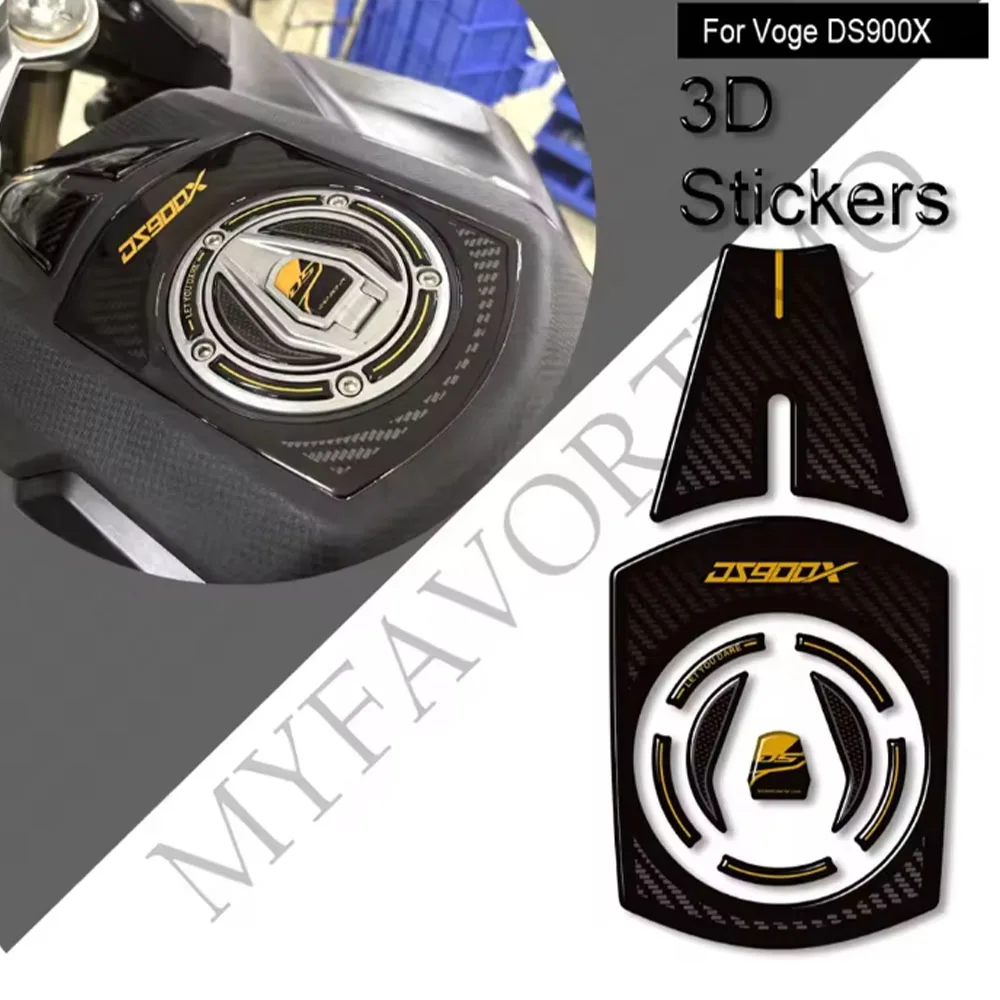 

Новый мотоцикл для VOGE DS900X 900 DSX Adventure Tank Pad Защитные наклейки для газа, мазута, наклейки, обтекатель, крыло 2024 2025