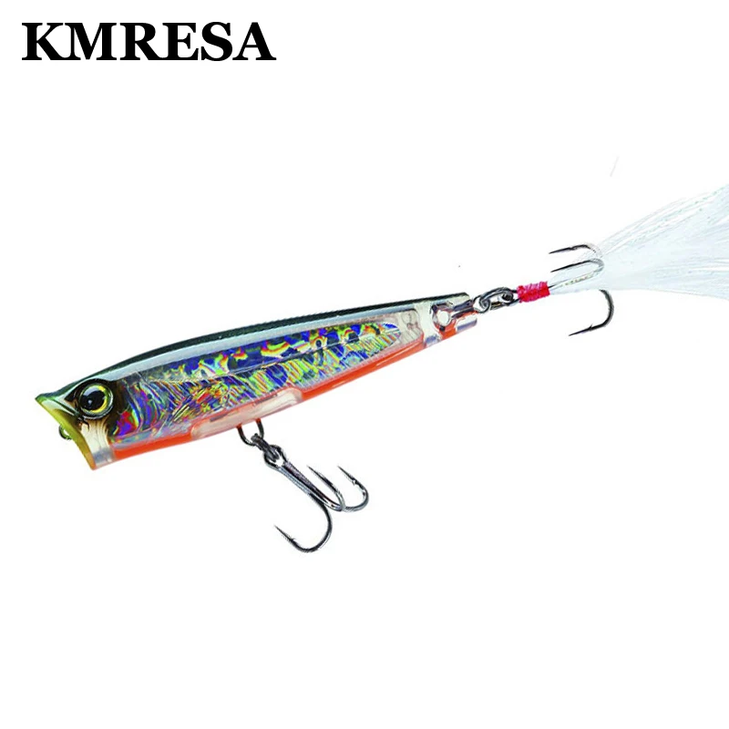 Topwater Popper Isca Artificial 65mm 7g Hard Bait Freshwater Pike Trout Wobbler Fishing Lures Wobbler Pesca Surface Popper