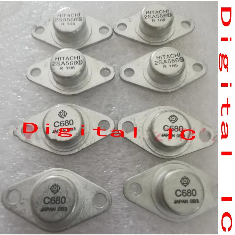 Новый оригинальный 2SA566 2SC680 TO-66