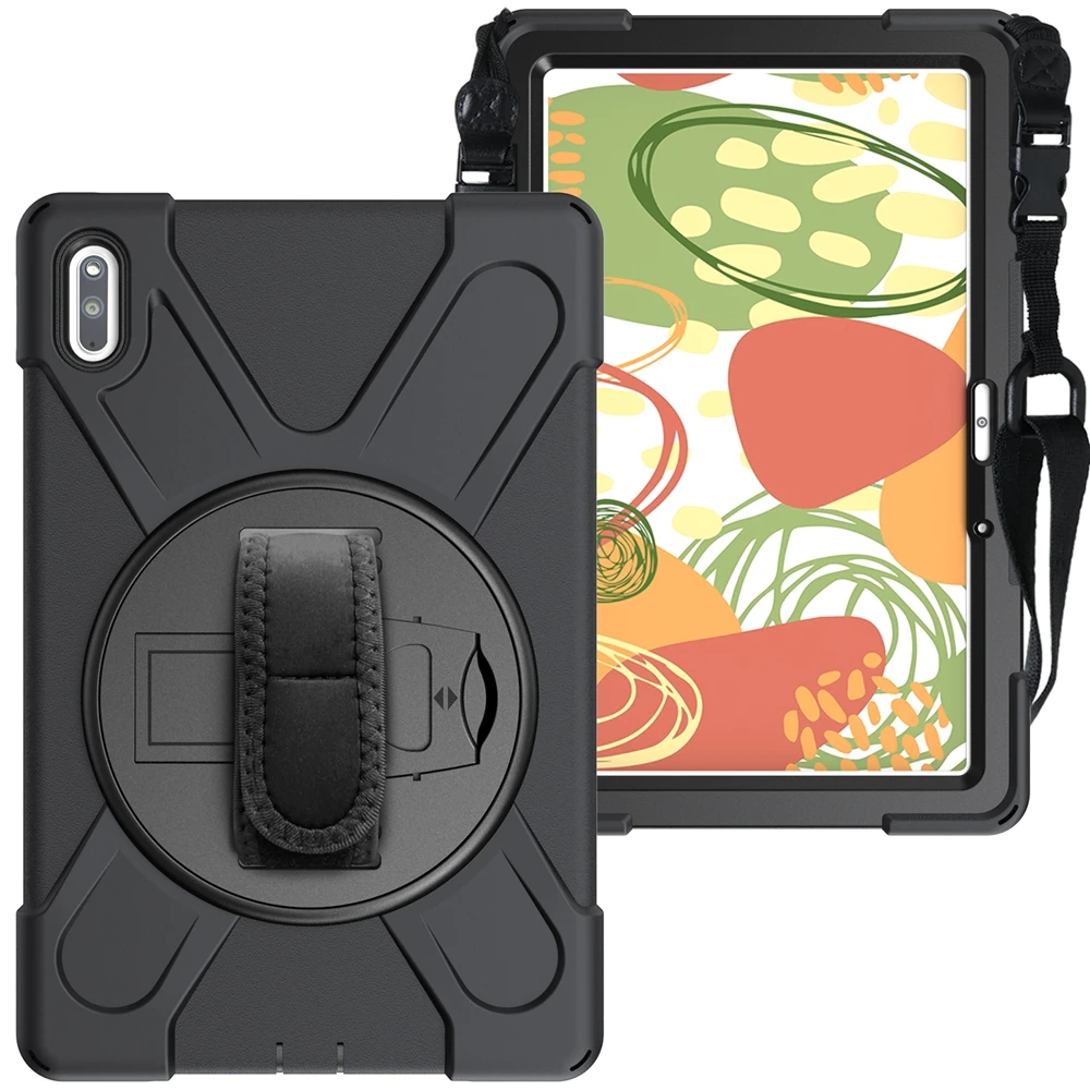 For Huawei MatePad 10.4 inch 2020 2022 BAH3-W09 BAH3-AL00 BAH4-W09 BAH4-AL00 Case Kids Safe Shockproof PC + Silicon 2 in 1 funda