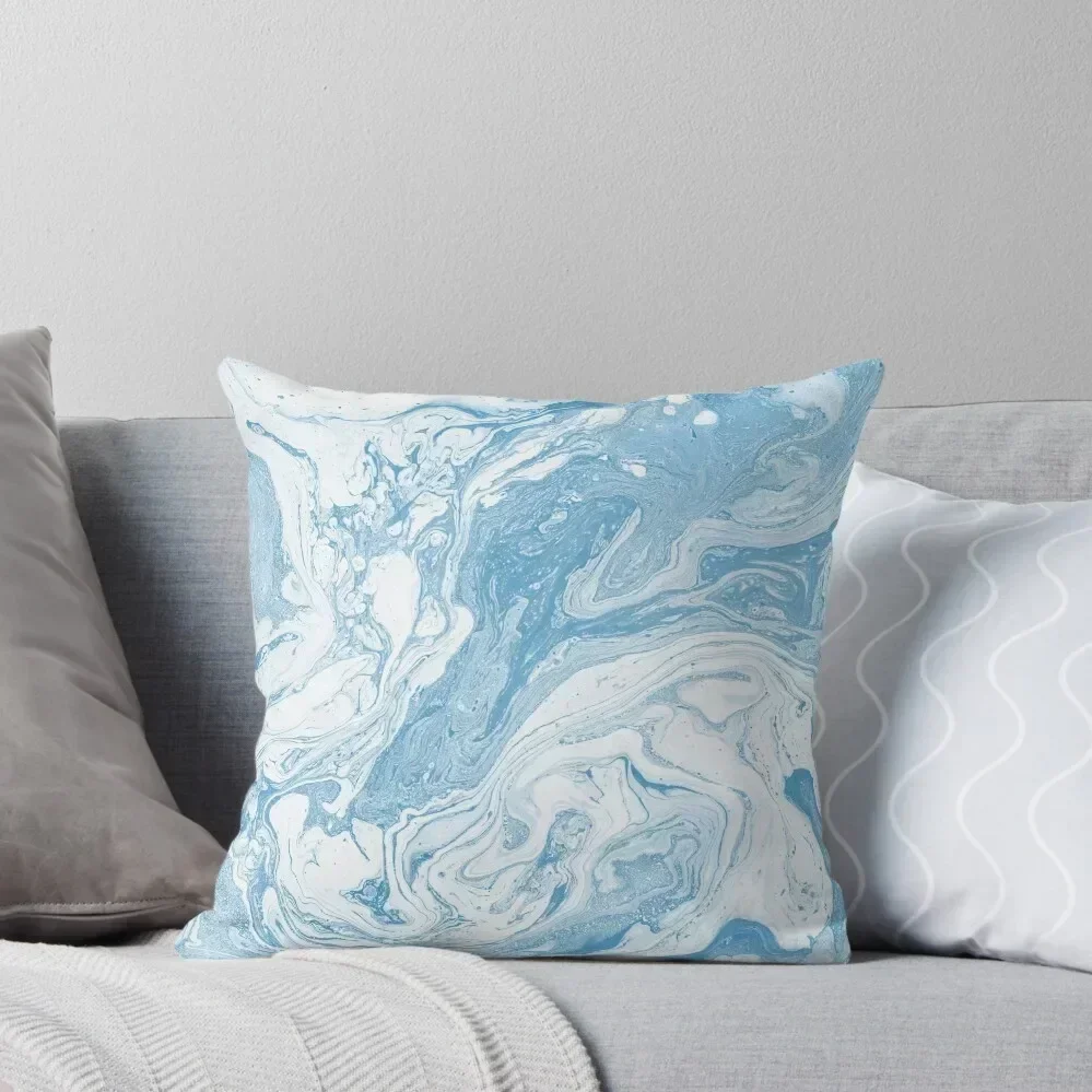 

Shades of Blue #6 Throw Pillow Sofa Cushions Covers Custom Cushion pillow