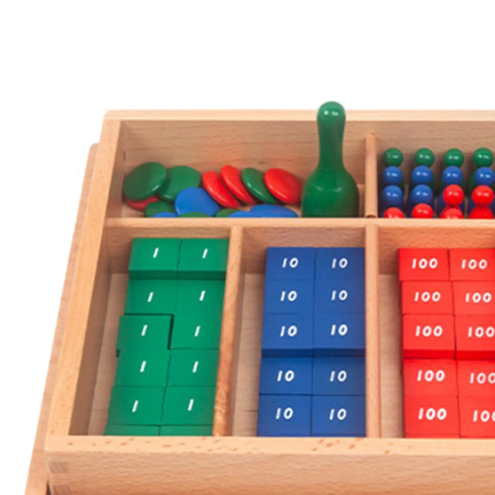 Montessori Stempel Spel Professionele Baby School Tellen Voorschoolse Tool Voor Vroeg Leren Kinderen Vroege Ontwikkeling Wiskundig Materiaal