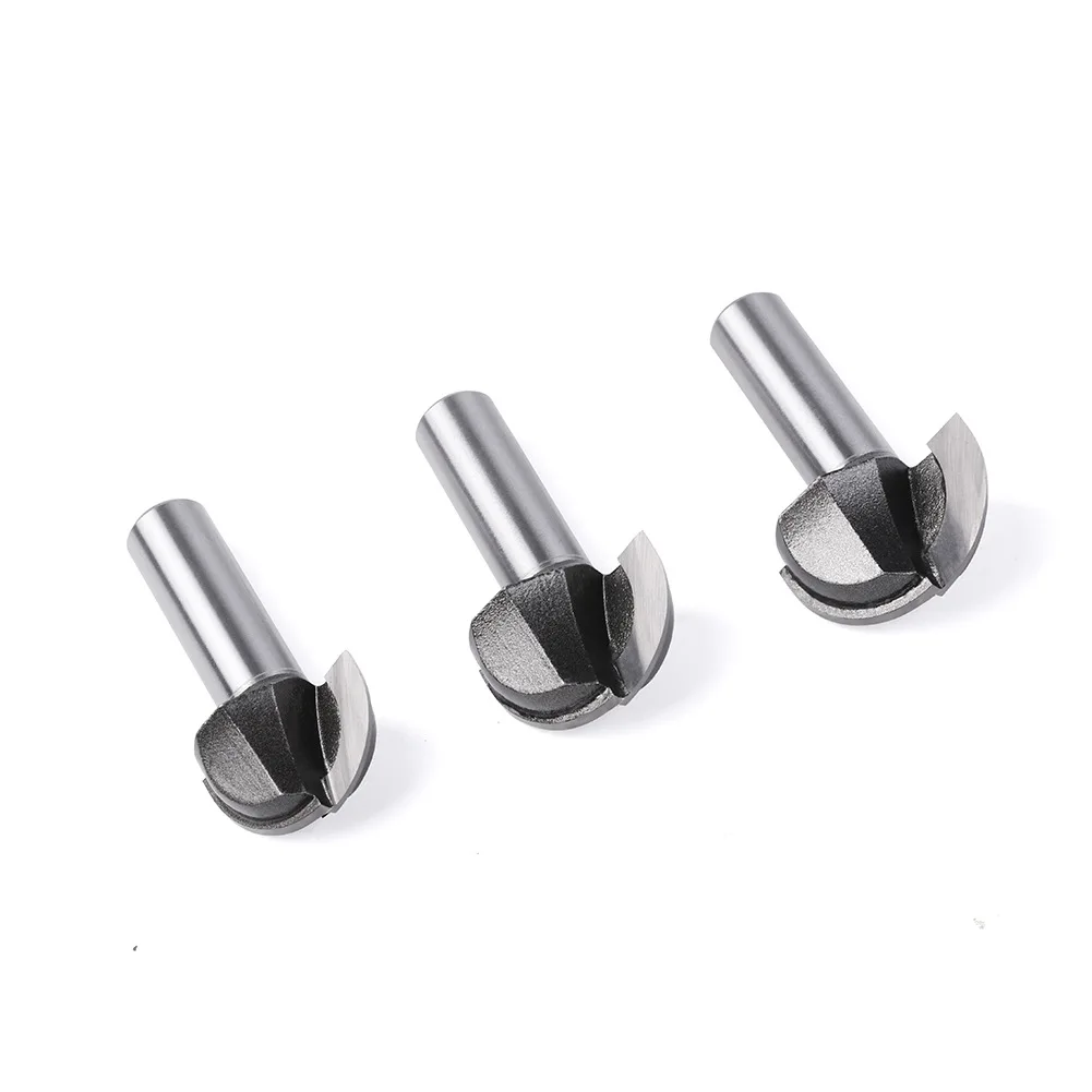 6mm 12mm Schaft Runde Boden Router Bits Set Schlitzen Cutter Arc Router Bit Gravur Maschine Fräser Holzbearbeitung werkzeuge