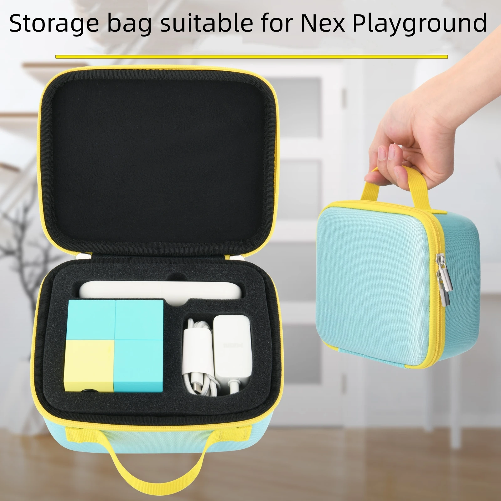 

Carrying Case for Nex Playground Video Game System,Travel Storage Bag Protective Case EVA hard Shell Dust Organizer Case &Handle