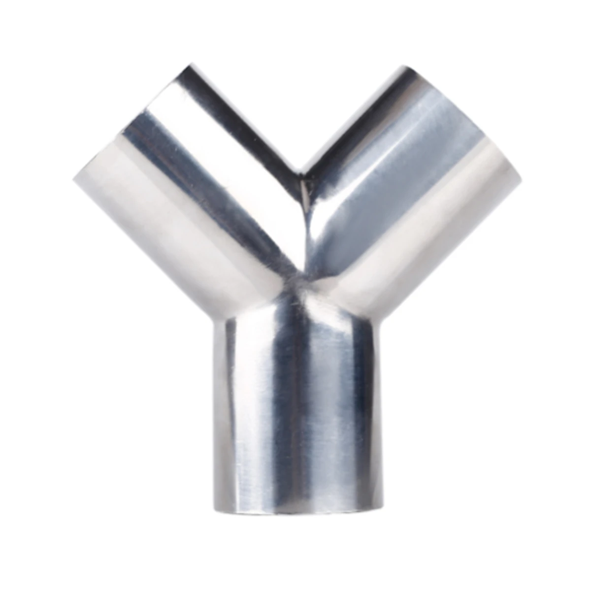 

1" Stainless Steel 304 Welding OD 25mm Sanitary Tee 3 Way 90 Degree Y Type Shape Pipe Fitting