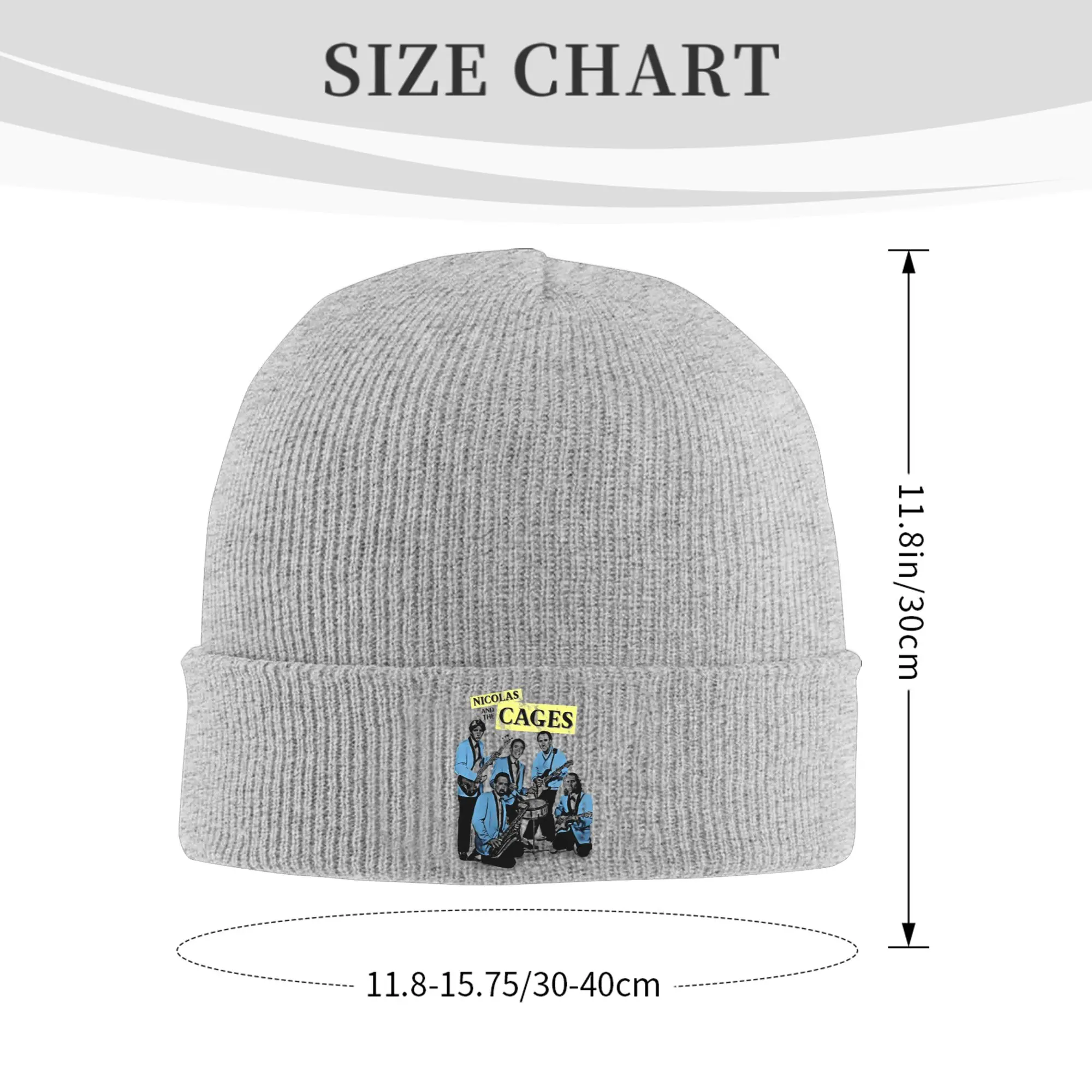 Nicolas Cage Hat Autumn Winter Beanies New  Caps Female Male Acrylic Knitted Hat
