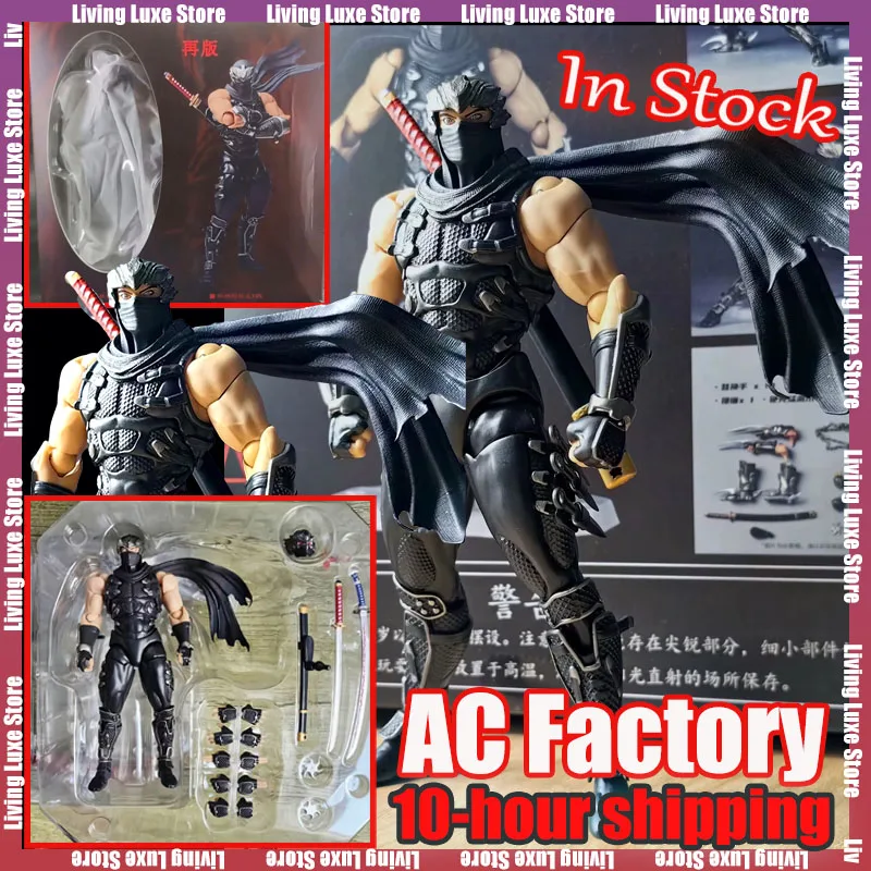 Stokta AC Fabrika Oyuncakları Ninja Gaiden Ryu Hayabusa Aksiyon