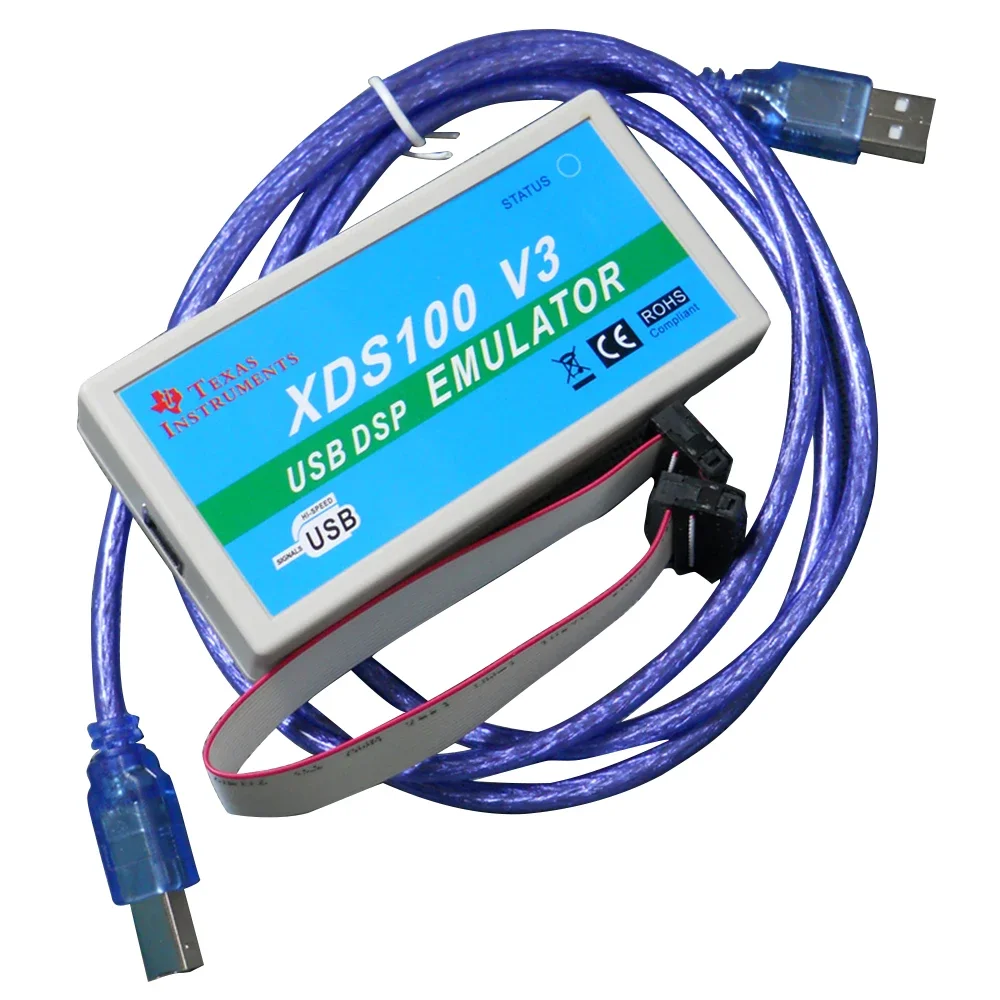 XDS100V2 XDS100V3 Emulator TI DSP ARM Download Burner Download Line USB2.0 Support Ccs4