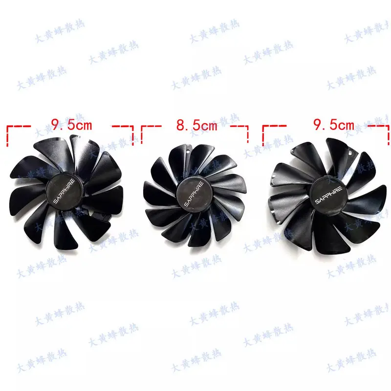 New the Cooling Fan for SAPPHIRE RX5700XT RX5700 FDC10H12D9-C FD10015M12D Graphics Video Card