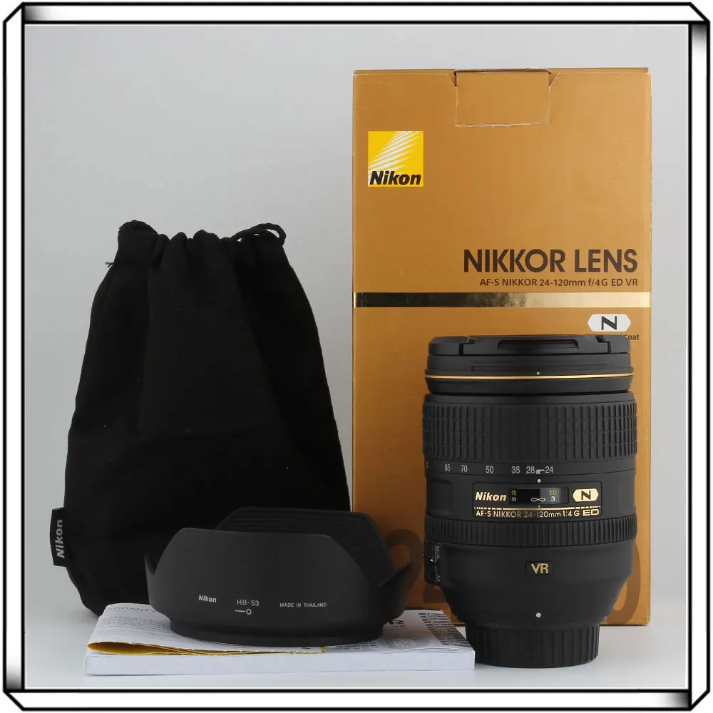 Nikon AF-S NIKKOR 24-120mm f/4G ED VR Lens For Nikon SLR Cameras