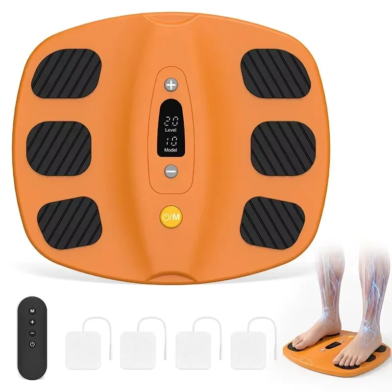 Electric Foot Massager Portable Vibration Pressure Massage Device Boost Blood Circulation Foot Therapy Home Relax Equipment