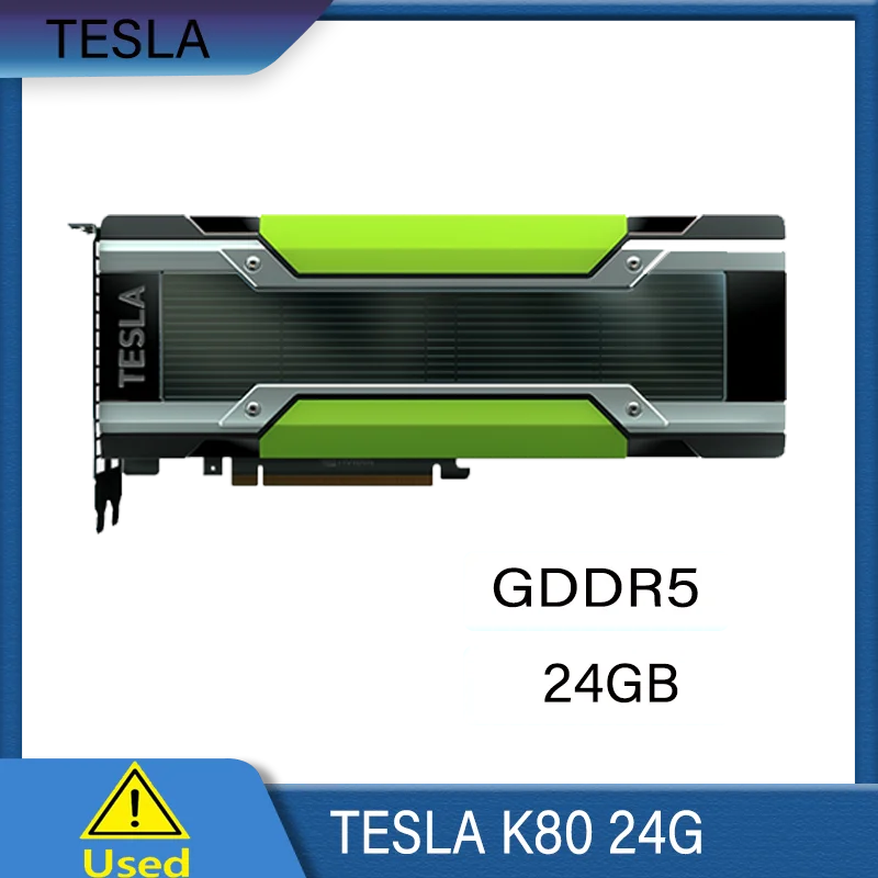 Original Graphics Card For NVIDIA TESLA K80 24GB GPU J0G95A 796124-001 699-22080-0200-501 Video Card