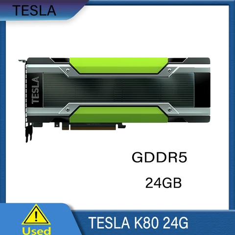 Original Graphics Card For NVIDIA TESLA K80 24GB GPU J0G95A 796124-001 699-22080-0200-501 Video Card