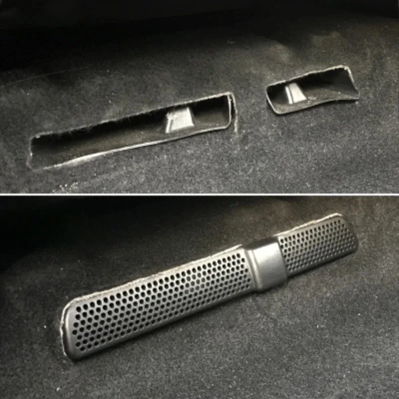 2 ชิ้น Air ท่อไอเสีย Car Air Outlet Cover Grille สติกเกอร์สําหรับ Skoda Kodiaq สําหรับที่นั่ง Ateca สําหรับ VW Tiguan Mk2 Touran