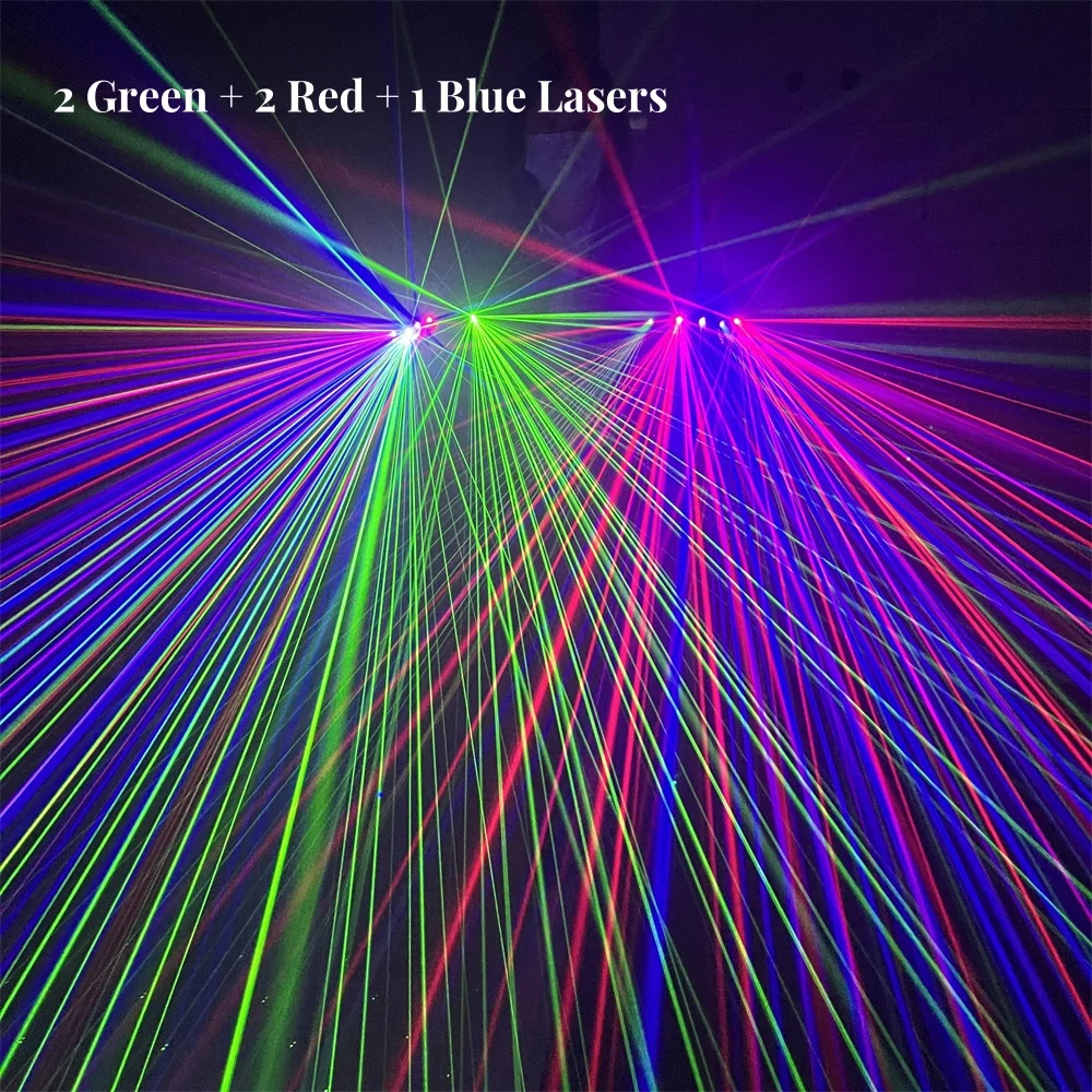 Cool Green Red Blue Lasers Gloves Stage Dance Performance Led Light Disco Ballroom Atmosphere Light Nigh Club Luminous Glove