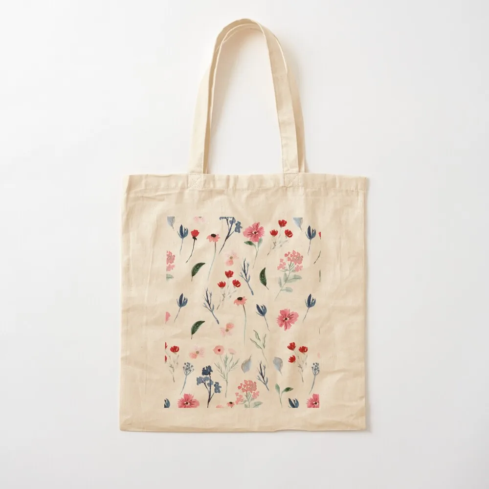 

wild flowers Tote Bag Gift bags Custom bag Handbags women ecological bags Canvas Tote Bag