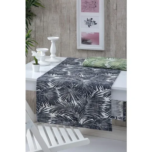 

Wellstil Black Palm Pattern Runner 50x150 cm