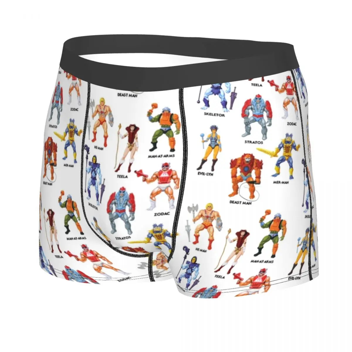 Custom Masters Of The Universe Heroes Boxer Shorts For Men 3D Print Male He Man Underwear Panties Briefs Soft Sexy Underpants