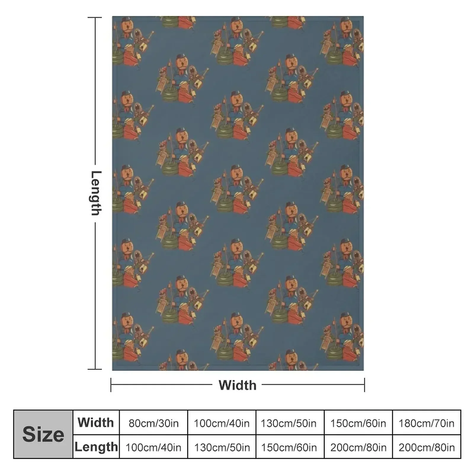 Emmet Otter Jug Band Throw Blanket Bed linens Summer christmas decoration Furrys Warm Luxury Throw Blankets