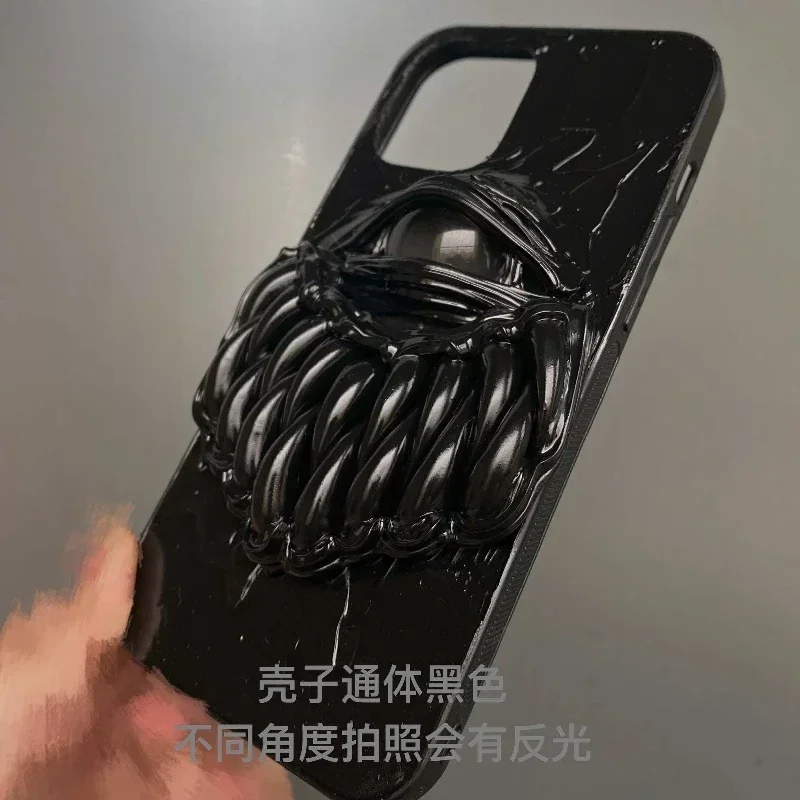 4032 Original Handmade Customized Phone Cases 3D Teeth Cthulhu Eyes Horror Gothic Punk Dark Cthulhu Halloween Gift Phone Case