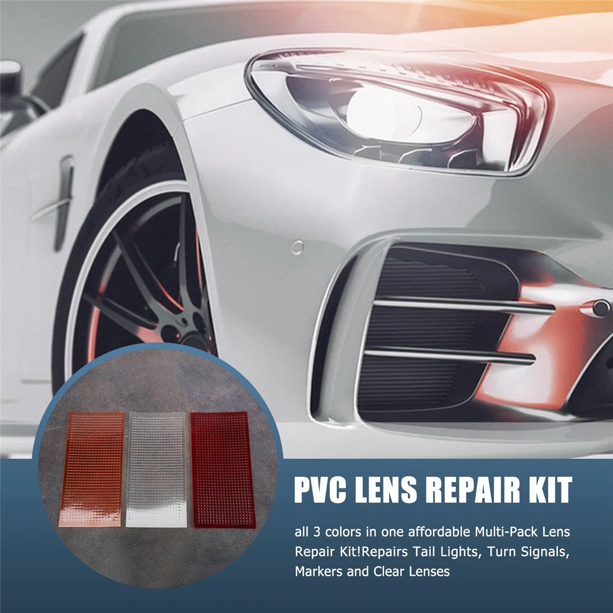 Sikeo High Quality Car Auto Lens Repair Kit Universal Multi-Pack Car Headlights Taillight Repair Tool Set Car Lights Crack
