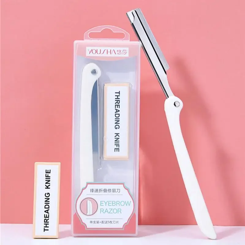 Maquinilla de afeitar Facial para mujer, cuchillas de afeitar para cejas, cuchillas faciales para mujer, maquinilla de afeitar para cejas, maquinilla de afeitar para cejas