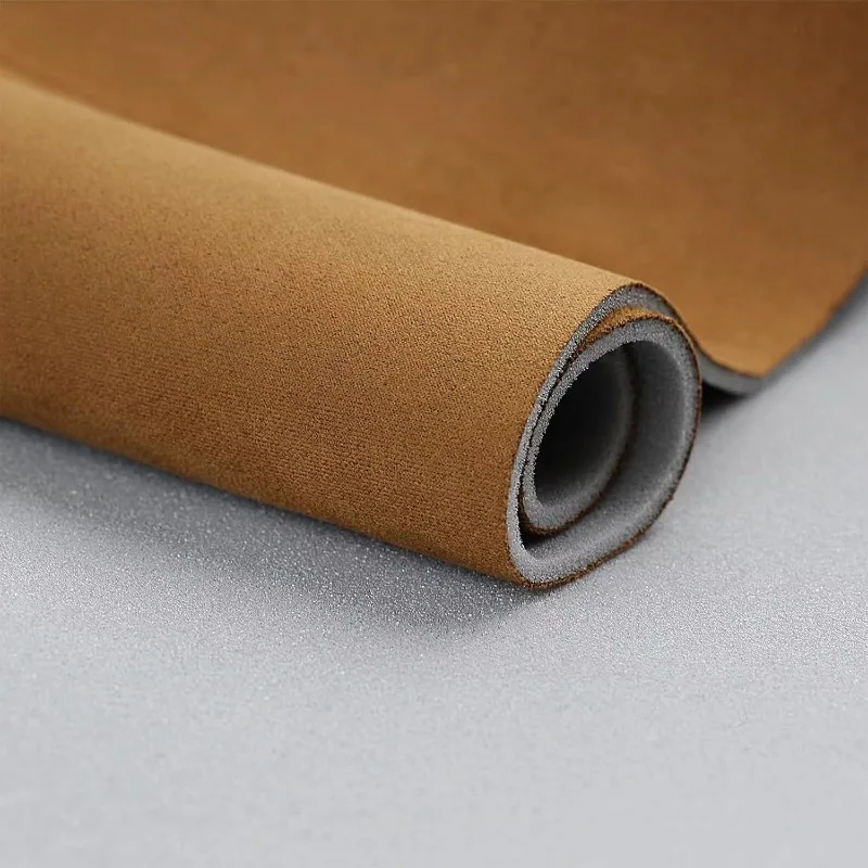 Car Seat Gap Filler Camel Brown   | Plush Material for Small Item Storage