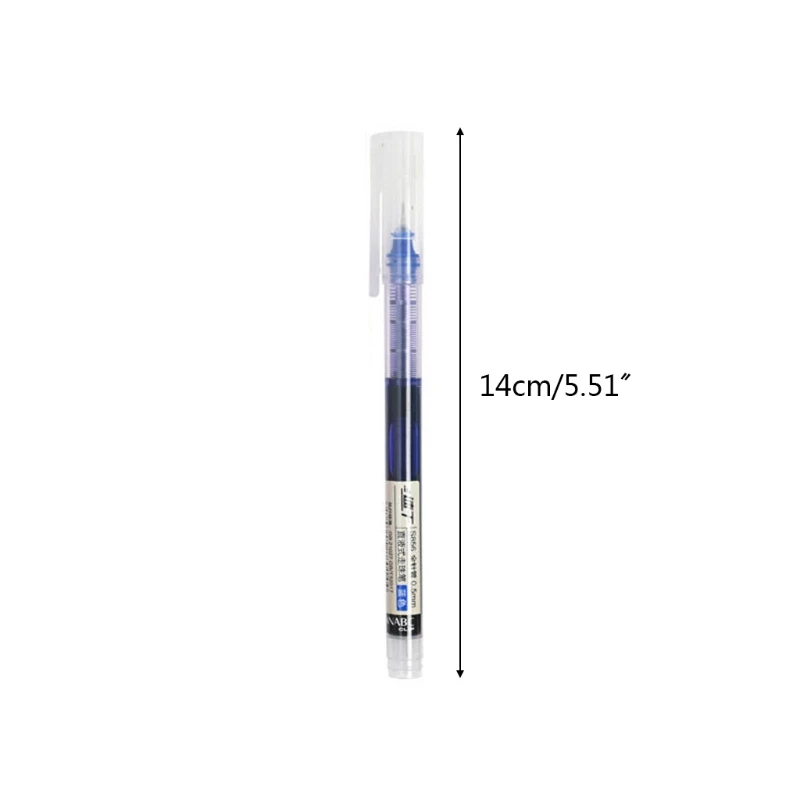 Roller Tip 0.5mm Refill Gel Pen Straight Liquid Ballpoint Pen Writing Tool Office School Stationery S Dropsale