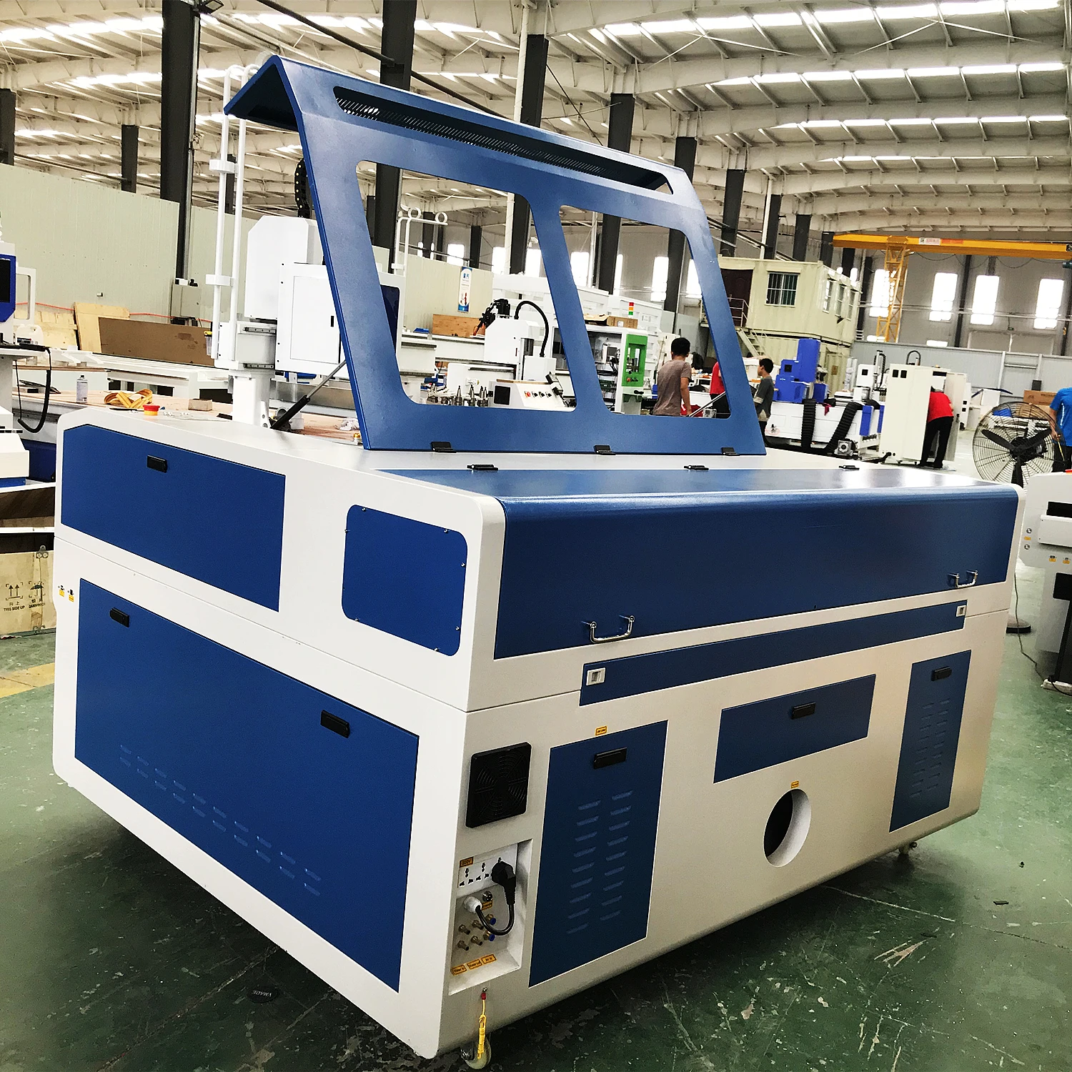 1390M Metal and Nonmetal Laser Cutter For Bamboo/Leather/ Stainless Steel/MDF/Wood/Glass Laser Engraving Machine Price