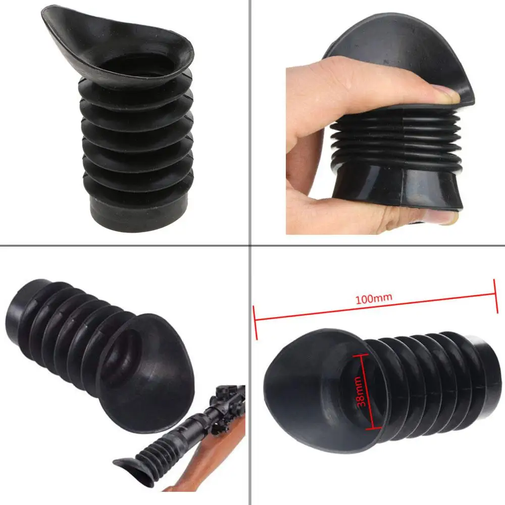 38mm Soft Rubber Scope Eyepiece Cover Eye Protection for Telescopic Sight