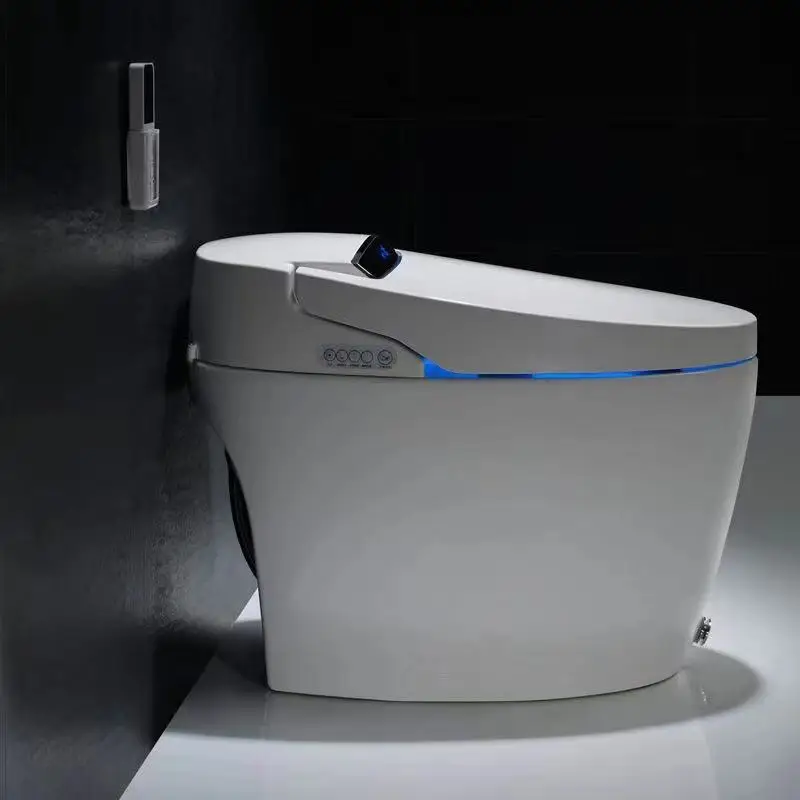 Smart Toilet,Built-in water tank ,Luxury Automatic Flush Intelligent Bowls ,sturdy and durab Wc with Remote Control, home hotel