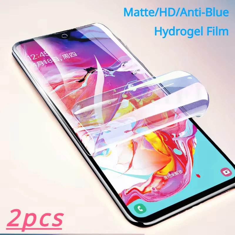 

1-2Pcs Hydrogel Film For Xiaomi Poco X5 X6 X4 X3 Pro For Xiaomi M6 M5s M5 M4 M3 F6 F5 F3 Pro C3 C65 Screen Full Cover Protector