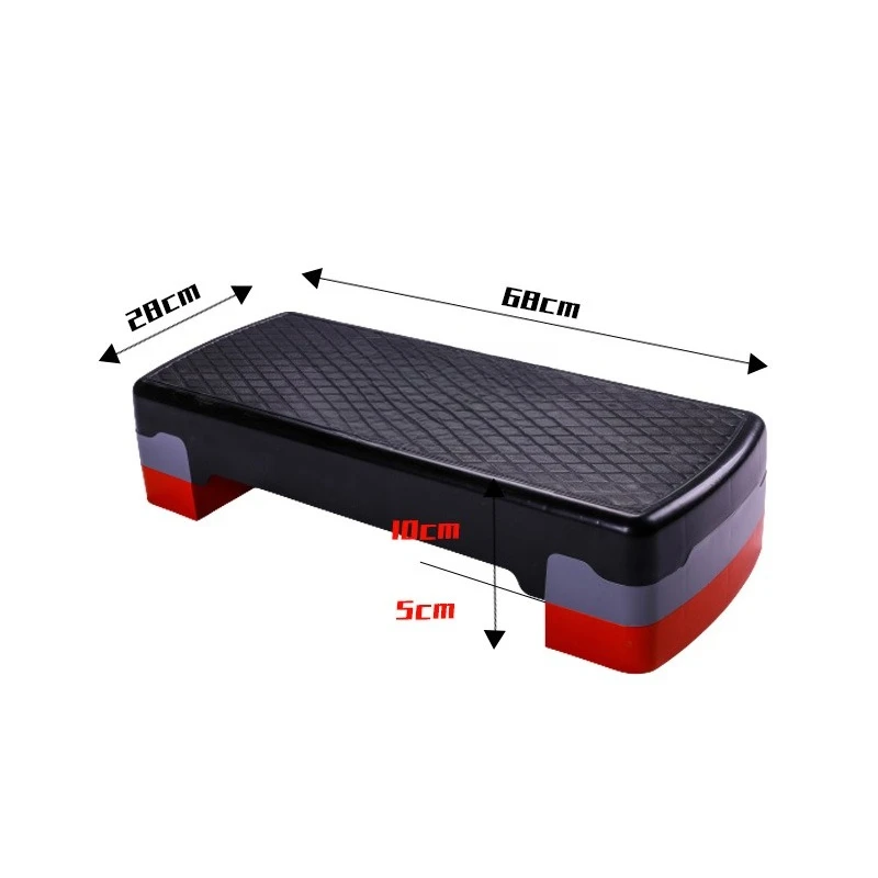 Plataforma de Ejercicio Ajustable para Cardio, Banco de Step, Equipo de Fitness con Plataforma Elevadora