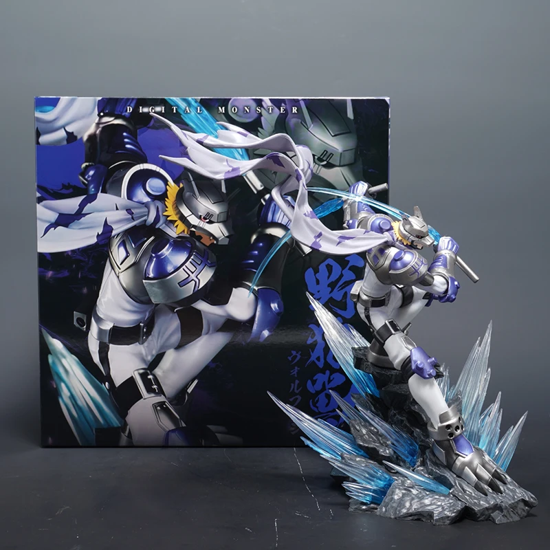 

New 23cm Digimon Adventure Anime Figures Wolves And Beasts Figures Pvc Statue Collection Model Decoration Toy Xmas Gifts