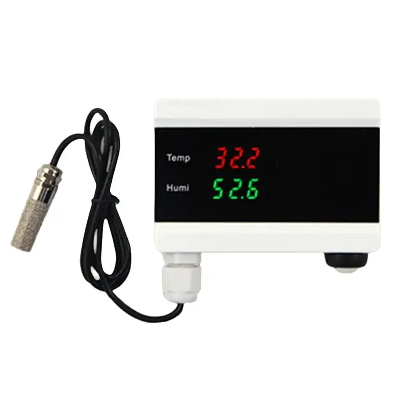 AS94-Tuya WIFI Temperature And Humidity Sensor For Smart Home With LCD Display Home Thermostat Controller