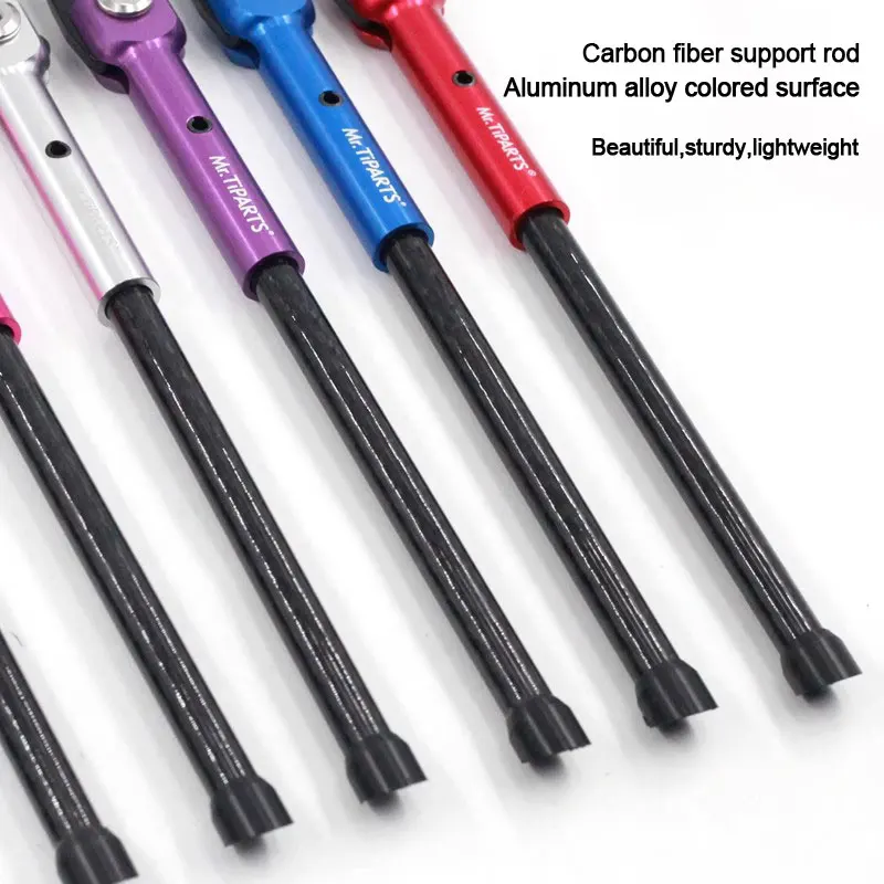 Mr.TiPARTS Carbon Kickstand 16inch 349 for Brompton A C P T Line Folding Bicycle Special Foot Support 87g 89g - Image 2