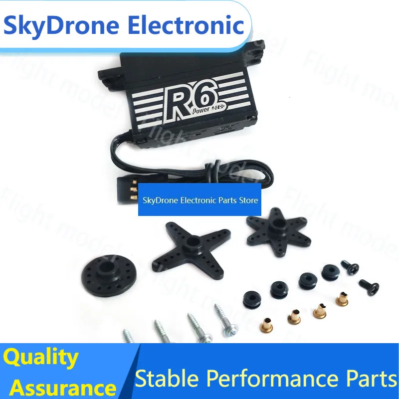 SkyDElOriginal Power HD R6 7.5KG 7.4V Digital Servo For 1:12 Pan RC Cars On Road Airplane