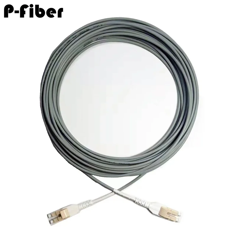 LC-LC uniboot armored jumper 1m3m5m10m15m20m30m multimode dual core 3.0mm OM1 OM2 OM3 OM4 indoor outdoor optical fiber patchcord