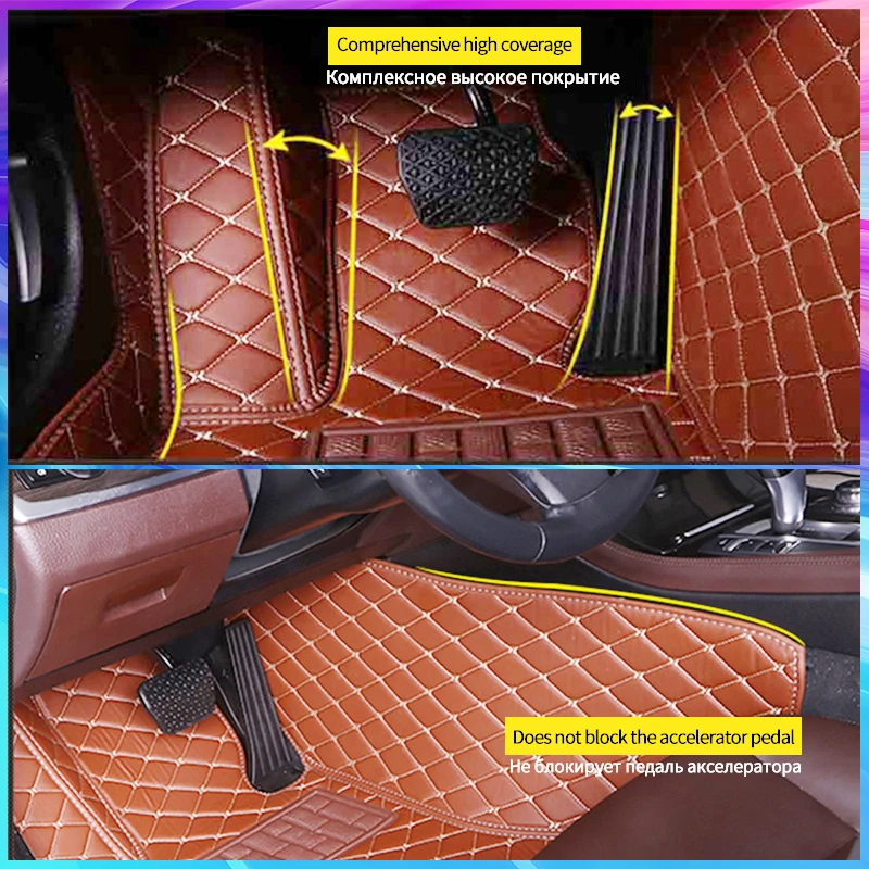 3D PU Foot Pad For Kia Sportage NQ5 2023 2024 2025 Car Floor Mats Interior Details Accessories Carpet Dustproof Original Factory